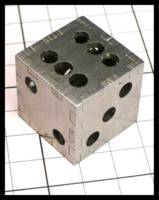 Dice : Dice - Metal Dice - Seaport Stainless - JA Collection Apr 2024